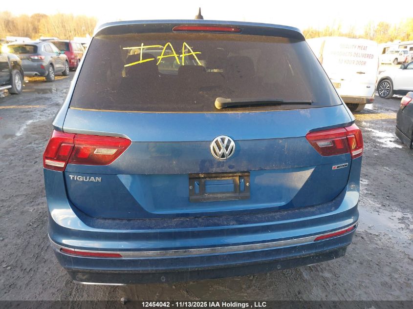2019 Volkswagen Tiguan Sel Premium/Sel Premium R-Line VIN: 3VV4B7AX6KM008704 Lot: 12454042