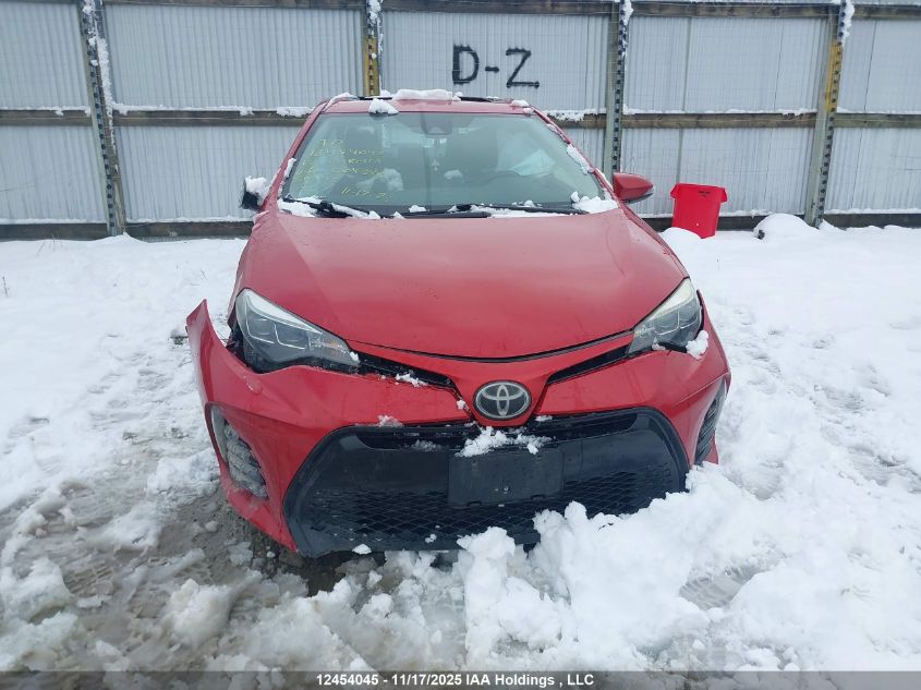 2018 Toyota Corolla Se VIN: 2T1BURHE2JC004348 Lot: 12454045