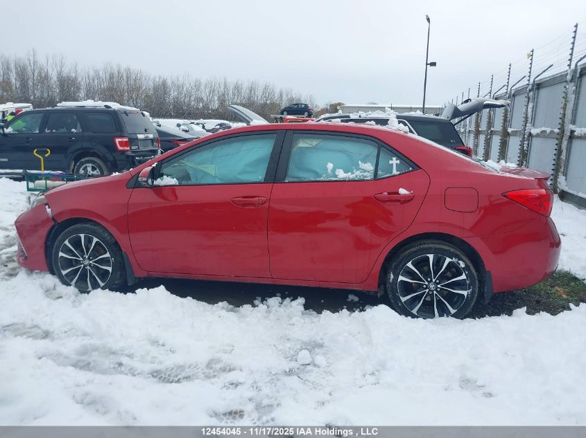 2018 Toyota Corolla Se VIN: 2T1BURHE2JC004348 Lot: 12454045