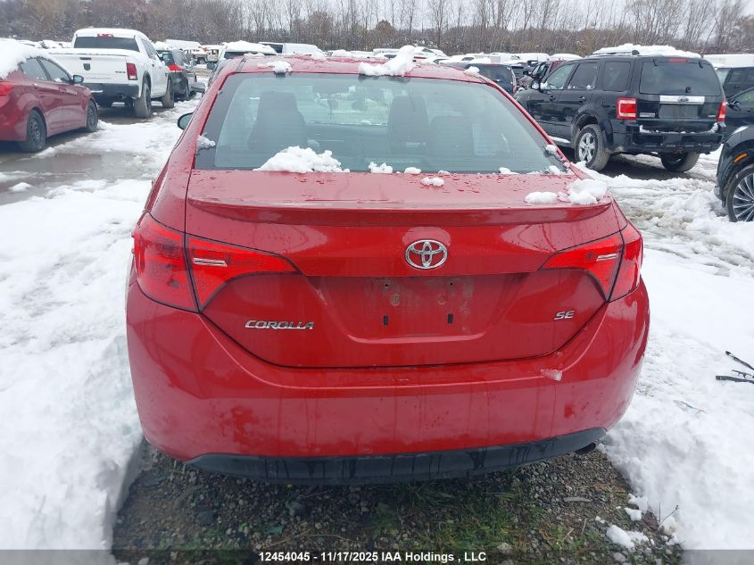 2018 Toyota Corolla Se VIN: 2T1BURHE2JC004348 Lot: 12454045