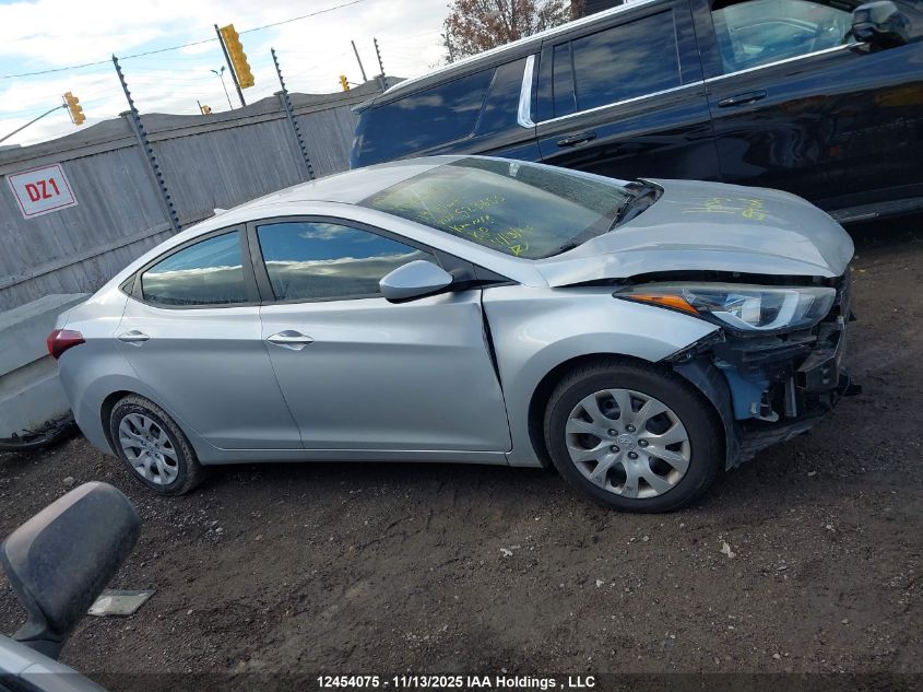 2014 Hyundai Elantra Se/Sport/Limited VIN: 5NPDH4AE2EH523655 Lot: 12454075