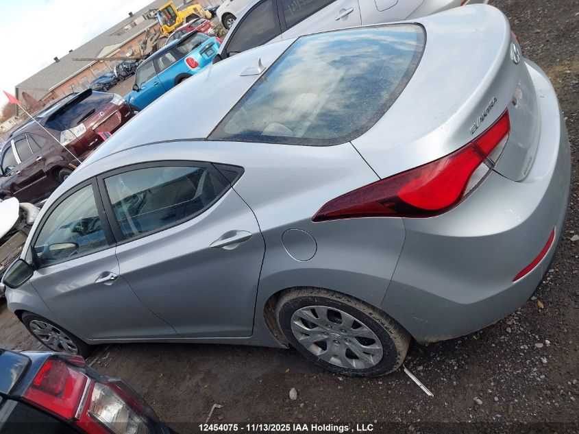 2014 Hyundai Elantra Se/Sport/Limited VIN: 5NPDH4AE2EH523655 Lot: 12454075