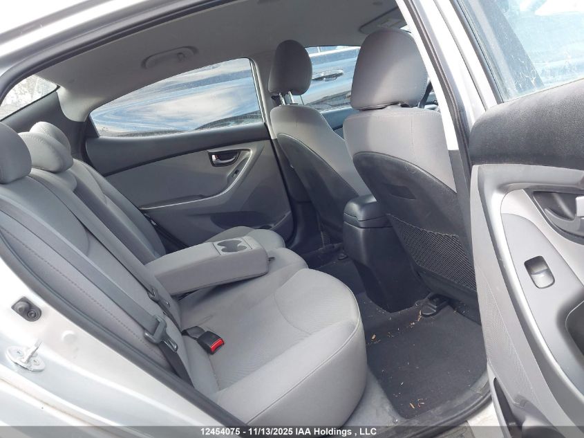 2014 Hyundai Elantra Se/Sport/Limited VIN: 5NPDH4AE2EH523655 Lot: 12454075