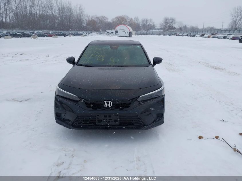 2022 Honda Civic Sport/Sport Touring VIN: 19XFL1H8XNE401412 Lot: 12454083