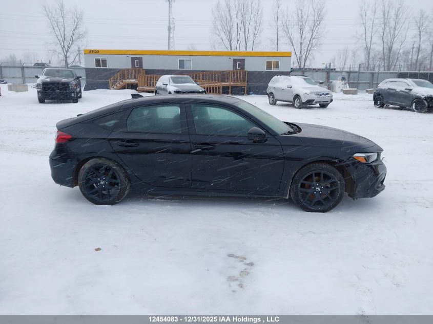 2022 Honda Civic Sport/Sport Touring VIN: 19XFL1H8XNE401412 Lot: 12454083