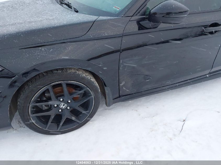 2022 Honda Civic Sport/Sport Touring VIN: 19XFL1H8XNE401412 Lot: 12454083