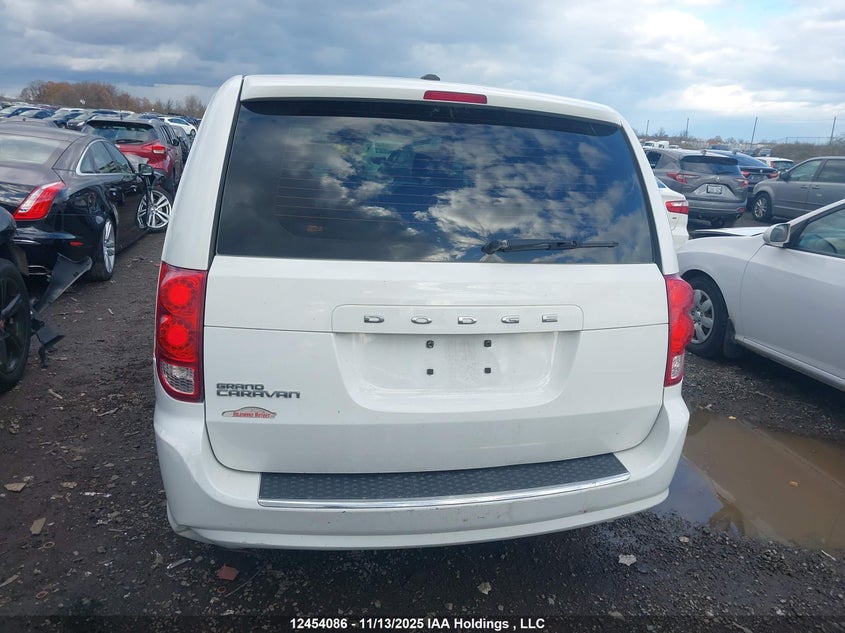 2017 Dodge Grand Caravan Se VIN: 2C4RDGBGXHR877191 Lot: 12454086