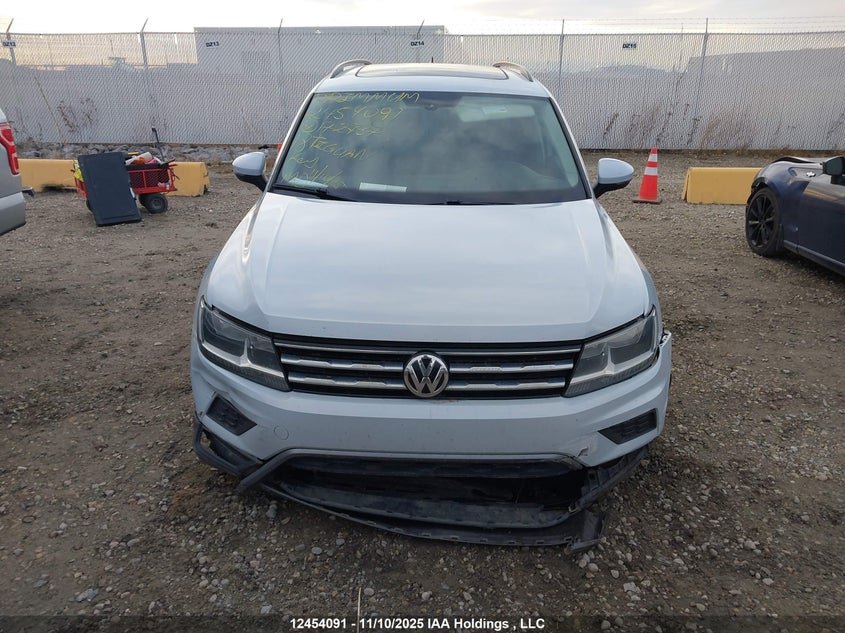 2018 Volkswagen Tiguan Tsi VIN: 3VV2B7AXXJM172737 Lot: 12454091