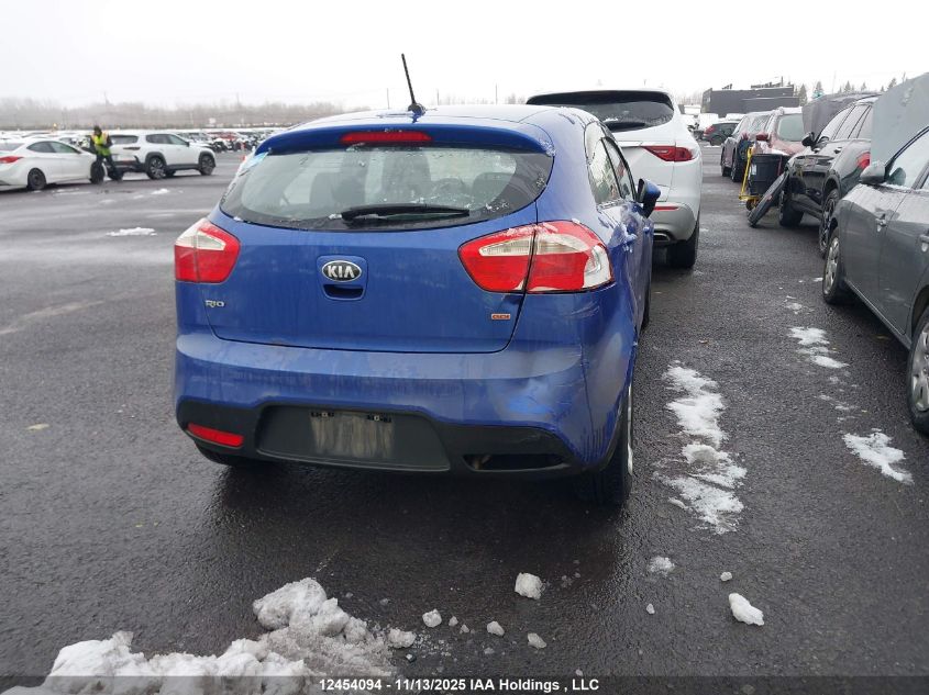 2015 Kia Rio Lx VIN: KNADM5A36F6976752 Lot: 12454094