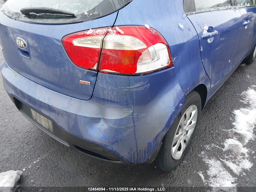 2015 Kia Rio Lx VIN: KNADM5A36F6976752 Lot: 12454094