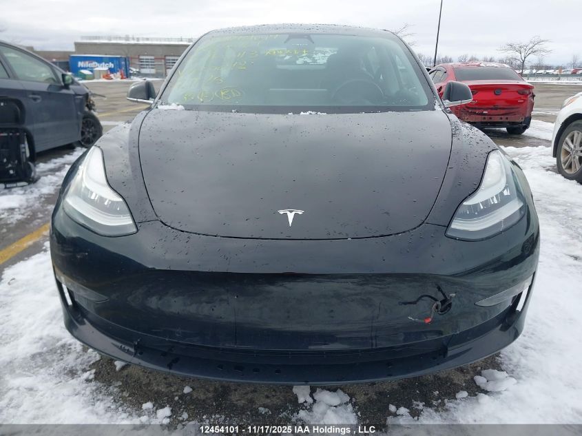 2019 Tesla Model 3 Long Range/Mid Range/Standard Range/Standard Range Plus VIN: 5YJ3E1EA0KF420092 Lot: 12454101