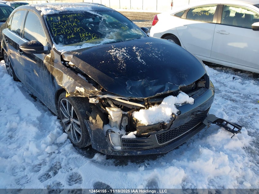 2013 Volkswagen Jetta Gli VIN: 3VW5S7AJ9DM451489 Lot: 12454155