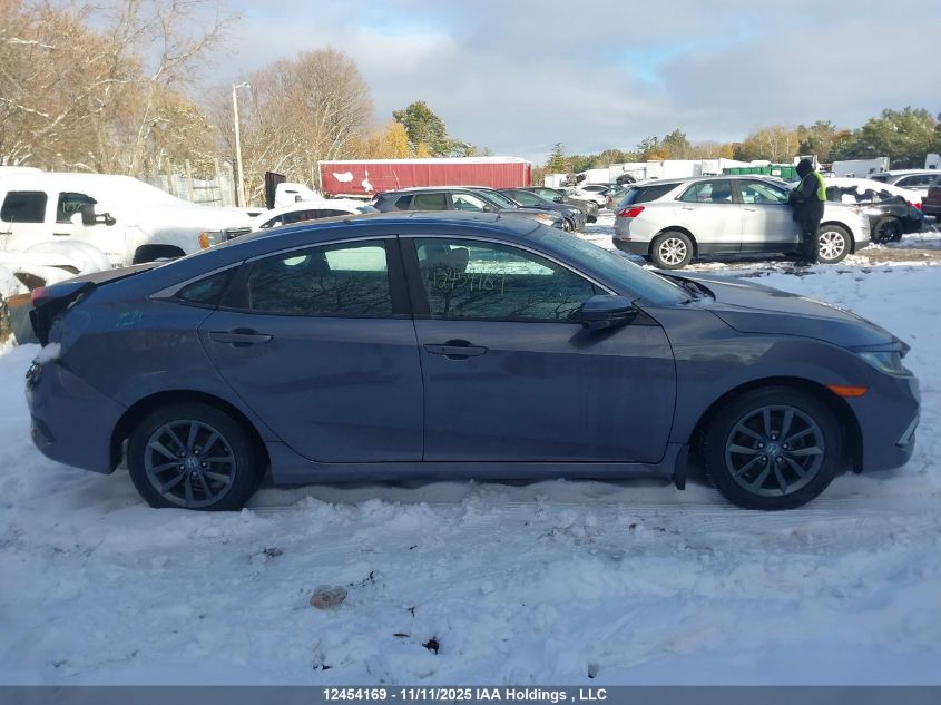 2021 Honda Civic Ex 4Dr VIN: 2HGFC2F71MH005163 Lot: 12454169