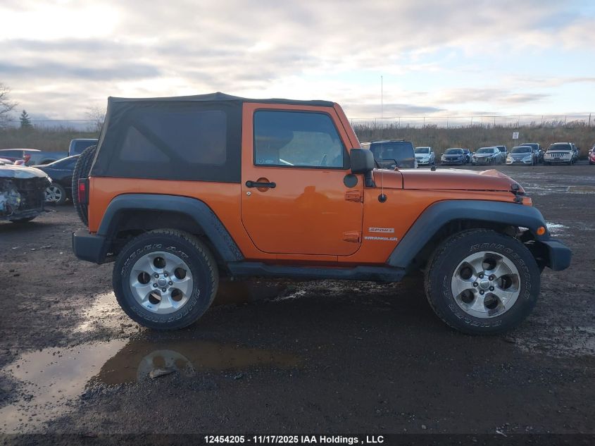 2011 Jeep Wrangler Sport VIN: 1J4AA2D16BL594623 Lot: 12454205