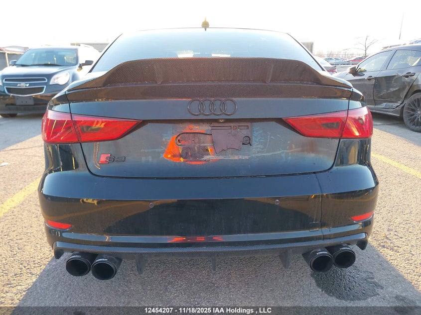 2016 Audi S3 Prestige VIN: WAUF1GFF5G1105873 Lot: 12454207