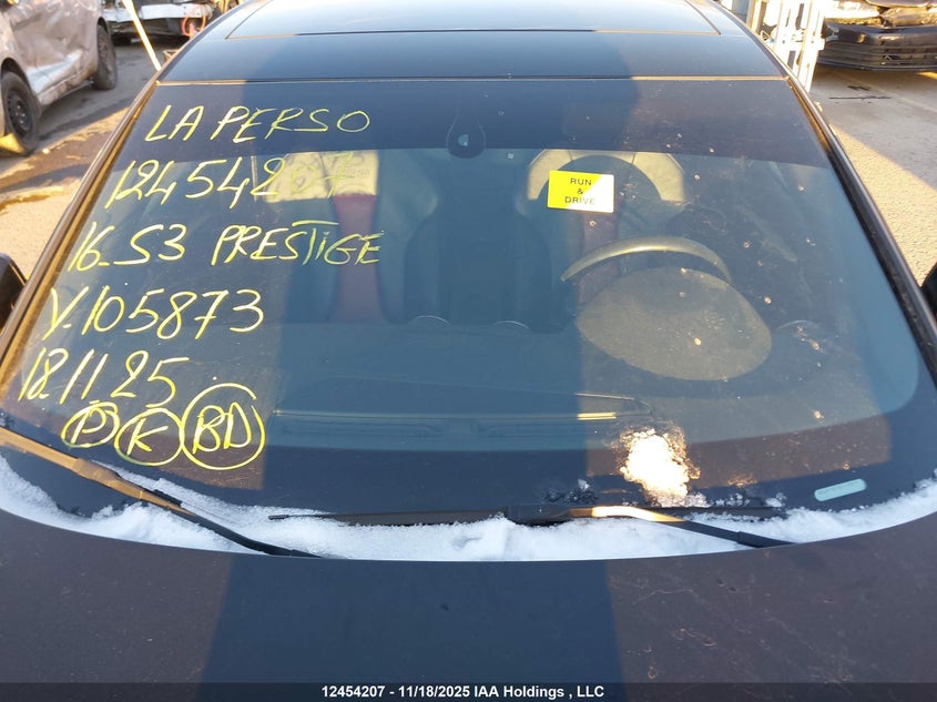 2016 Audi S3 Prestige VIN: WAUF1GFF5G1105873 Lot: 12454207