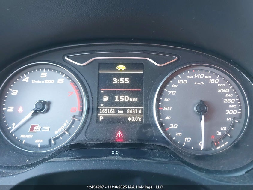 2016 Audi S3 Prestige VIN: WAUF1GFF5G1105873 Lot: 12454207