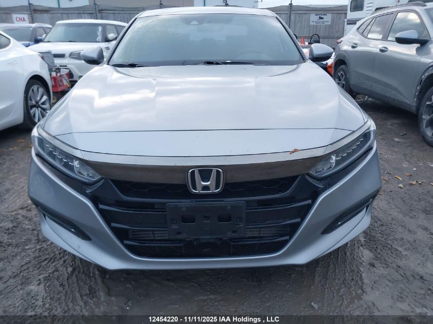 2019 Honda Accord Sport VIN: 1HGCV1F38KA802154 Lot: 12454220