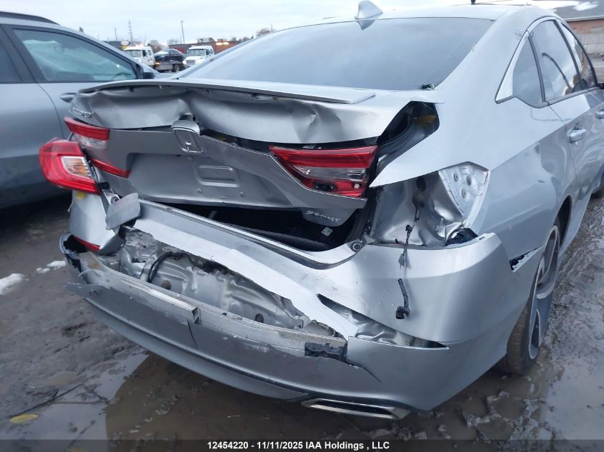 2019 Honda Accord Sport VIN: 1HGCV1F38KA802154 Lot: 12454220