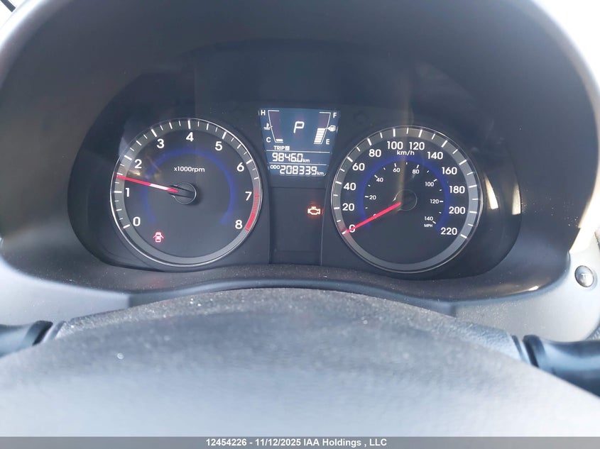 2013 Hyundai Accent Gl VIN: KMHCT5AE9DU140909 Lot: 12454226