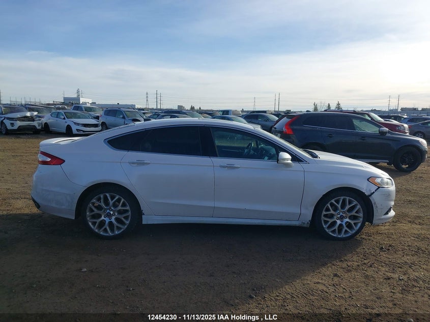2013 Ford Fusion Titanium VIN: 3FA6P0D92DR333326 Lot: 12454230