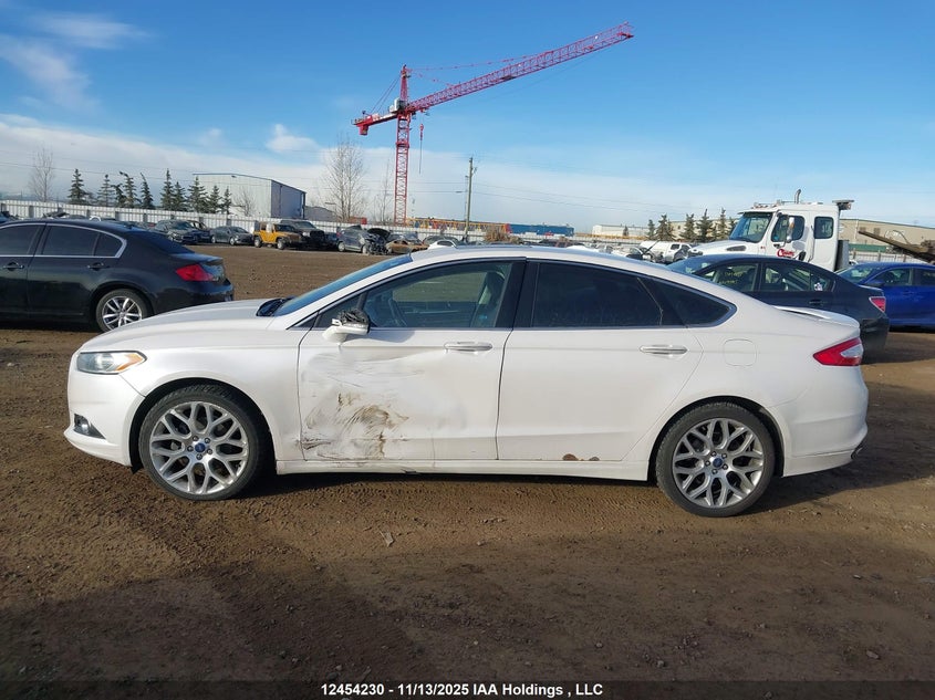 2013 Ford Fusion Titanium VIN: 3FA6P0D92DR333326 Lot: 12454230