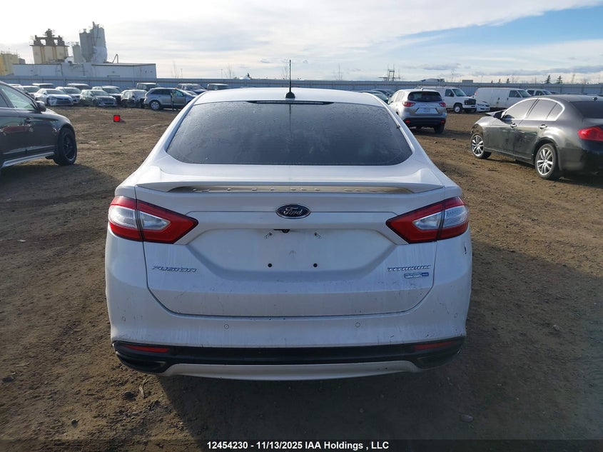 2013 Ford Fusion Titanium VIN: 3FA6P0D92DR333326 Lot: 12454230