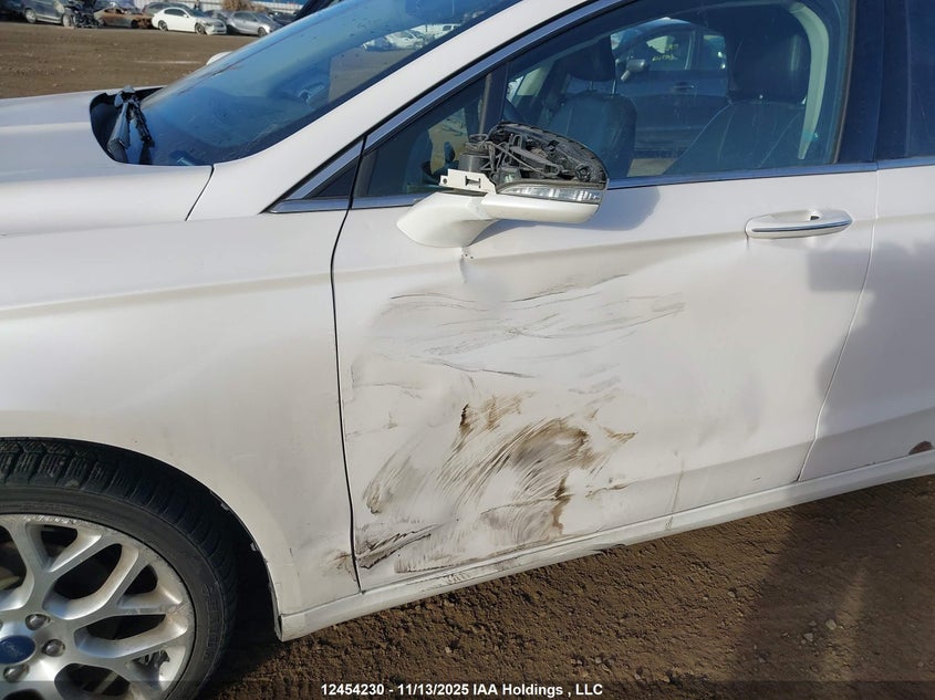 2013 Ford Fusion Titanium VIN: 3FA6P0D92DR333326 Lot: 12454230