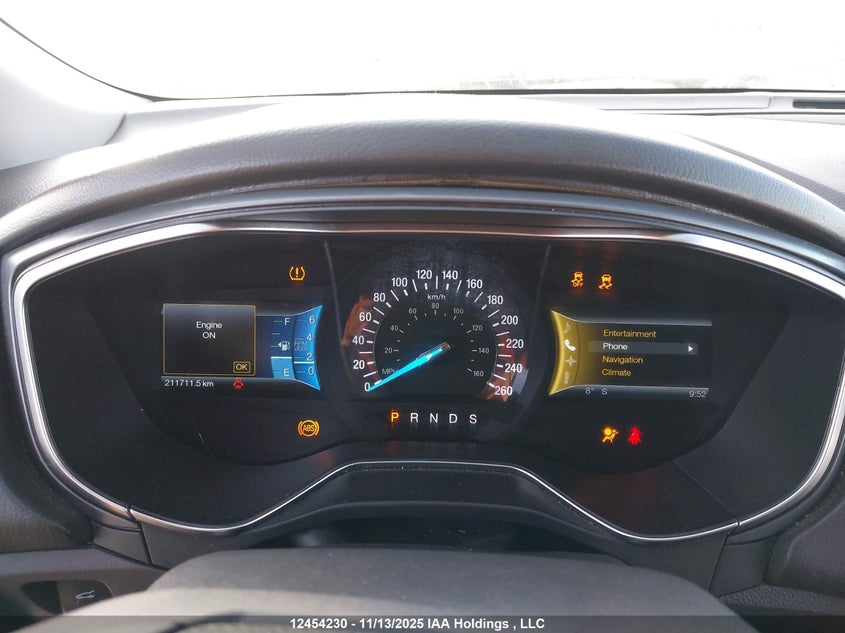 2013 Ford Fusion Titanium VIN: 3FA6P0D92DR333326 Lot: 12454230