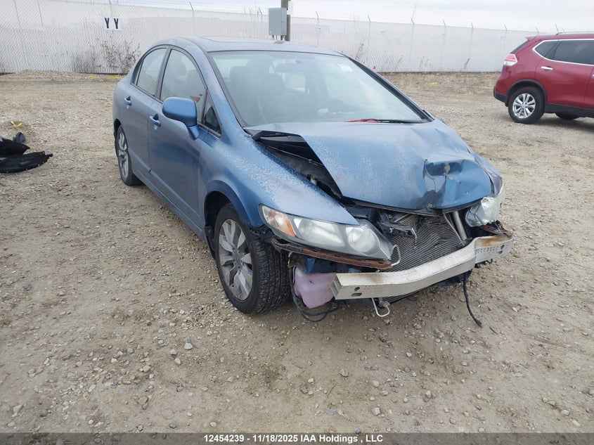 2HGFA16049H020038 2009 Honda Civic Exl auction photo 1