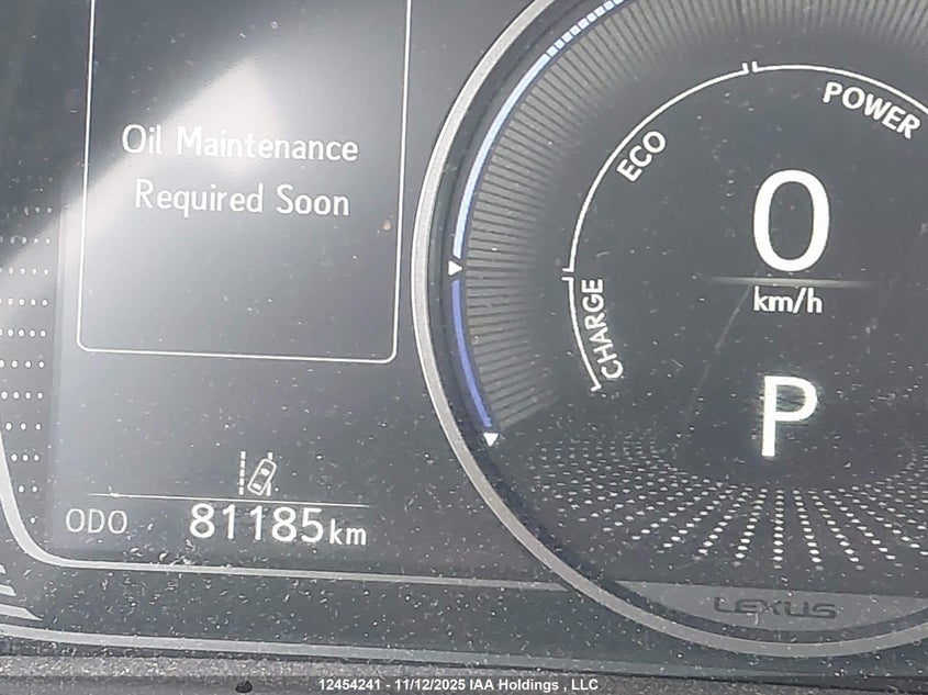 2020 Lexus Ux 250H VIN: JTHL9JBH8L2031399 Lot: 12454241