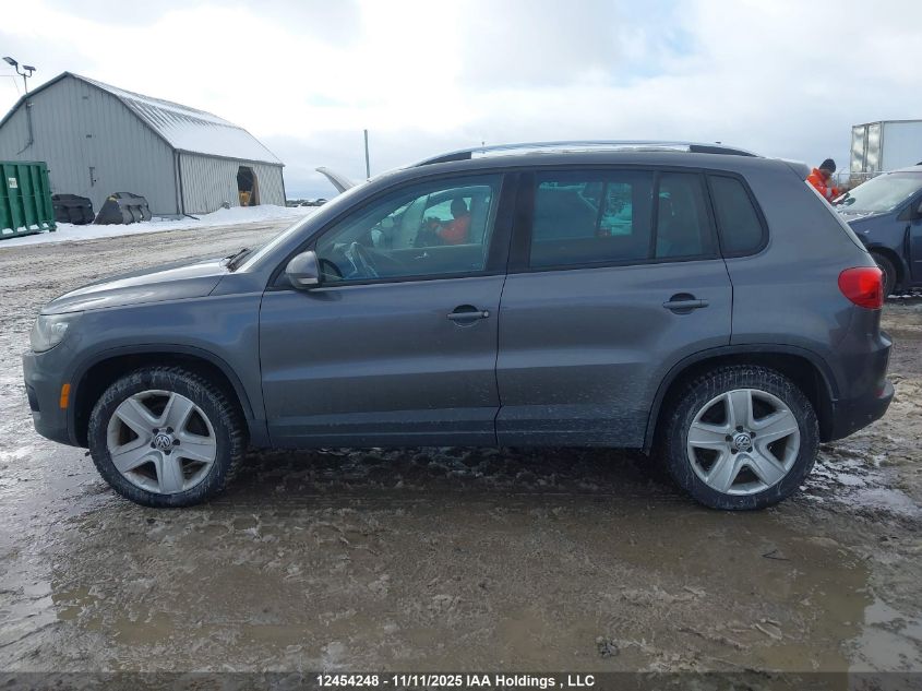 2014 Volkswagen Tiguan S/Se/Sel/R-Line VIN: WVGJV3AXXEW584197 Lot: 12454248