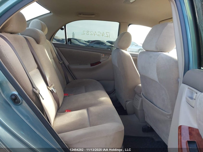 2T1BR32E65C902299 2005 TOYOTA COROLLA photo no. 8