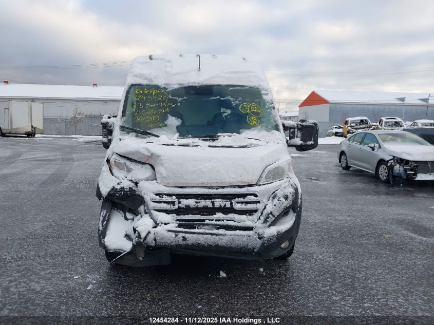 2023 Ram Promaster 2500 2500 High VIN: 3C6LRVDG0PE524149 Lot: 12454284