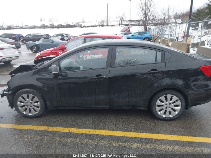 2012 Kia Rio Ex/Sx VIN: KNADN4A33C6043703 Lot: 12454287