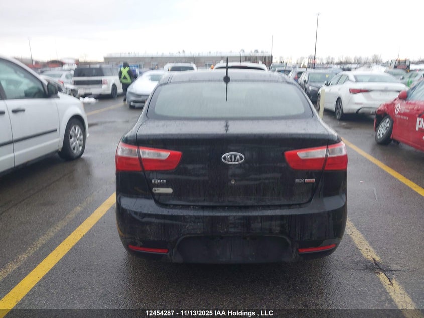 2012 Kia Rio Ex/Sx VIN: KNADN4A33C6043703 Lot: 12454287