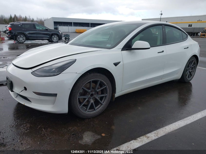 5YJ3E1EA7MF085223 2021 TESLA MODEL 3 photo no. 2
