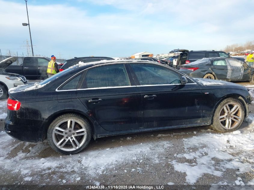 2015 Audi A4 2.0T Technik Plus VIN: WAUKFCFLXFN007783 Lot: 12454338