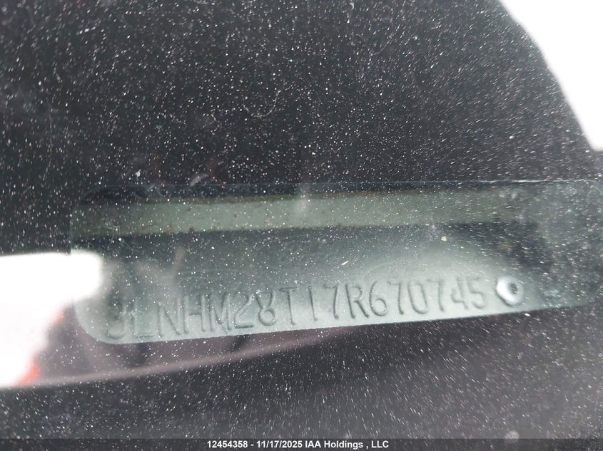 2007 Lincoln Mkz VIN: 3LNHM28T17R670745 Lot: 12454358