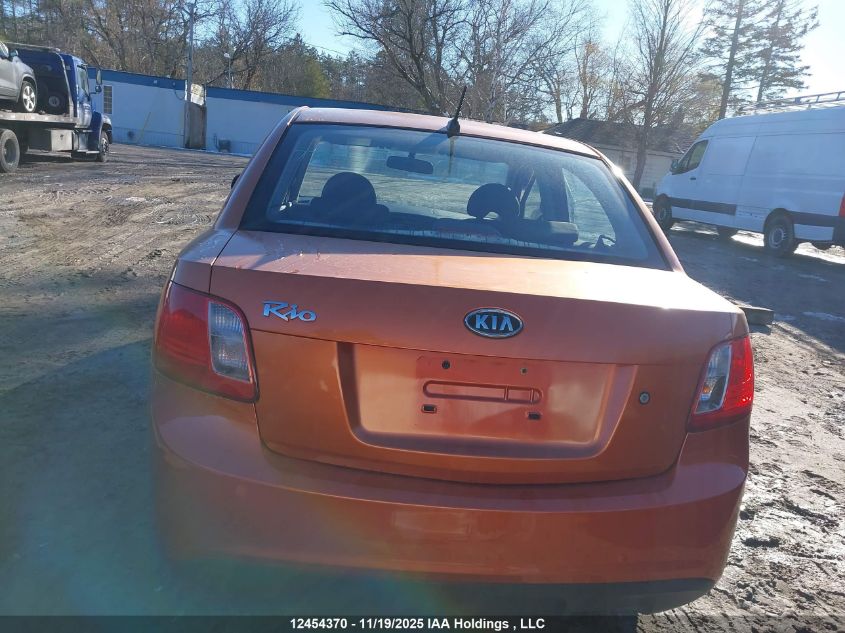 2011 Kia Rio VIN: KNADH4B31B6750626 Lot: 12454370