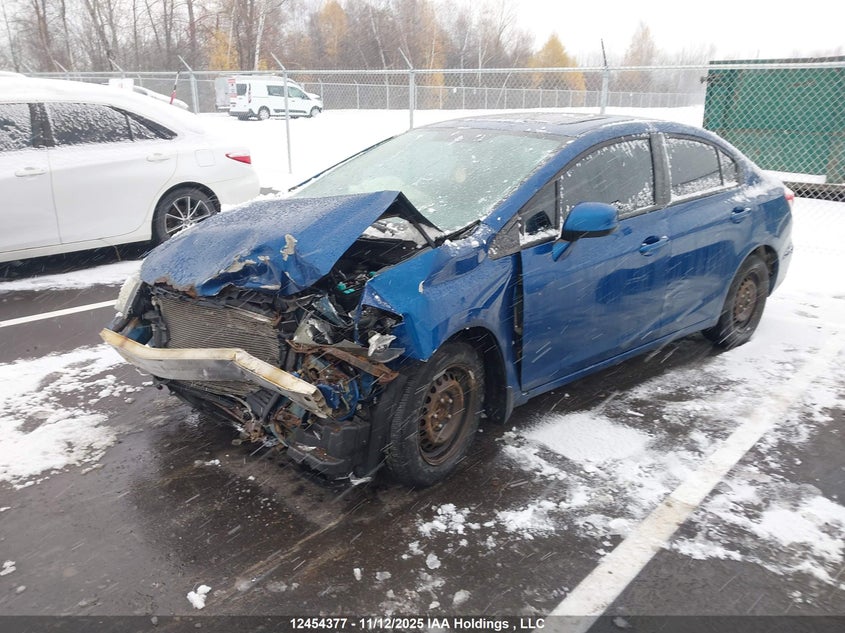 2HGFB2F59DH006093 2013 HONDA CIVIC photo no. 2