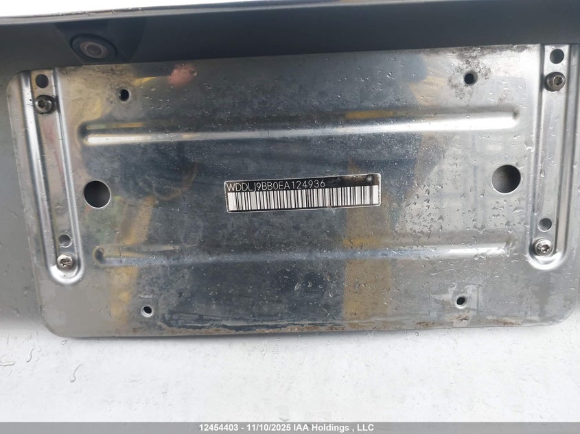 2014 Mercedes-Benz Cls 550 VIN: WDDLJ9BB0EA124936 Lot: 12454403