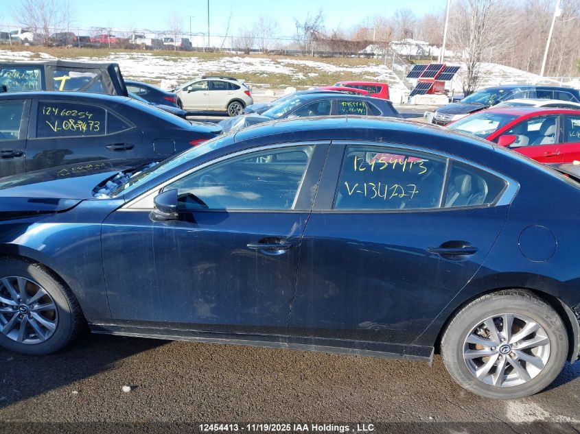 2019 Mazda Mazda3 Gs VIN: JM1BPBCM9K1134727 Lot: 12454413