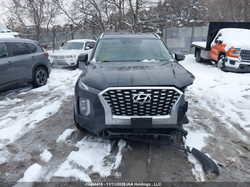 2020 Hyundai Palisade Sel VIN: KM8R3DHE3LU086161 Lot: 12454415