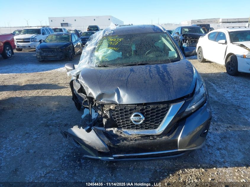 2020 Nissan Murano Platinum VIN: 5N1AZ2DSXLN135927 Lot: 12454435