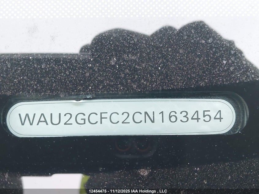 2012 Audi A7 Prestige VIN: WAU2GCFC2CN163454 Lot: 12454475