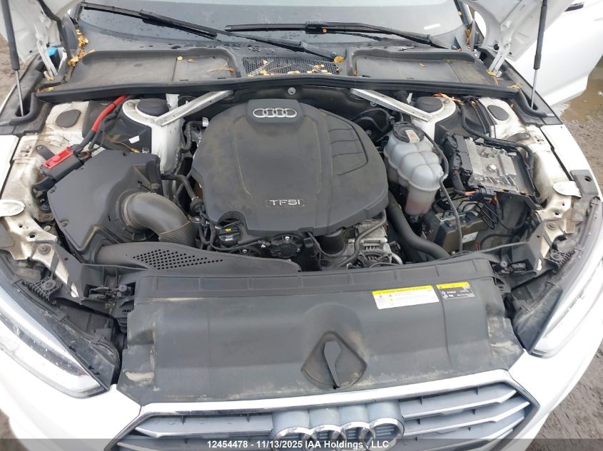 2019 Audi A5 45 Progressiv VIN: WAUENCF5XKA074242 Lot: 12454478