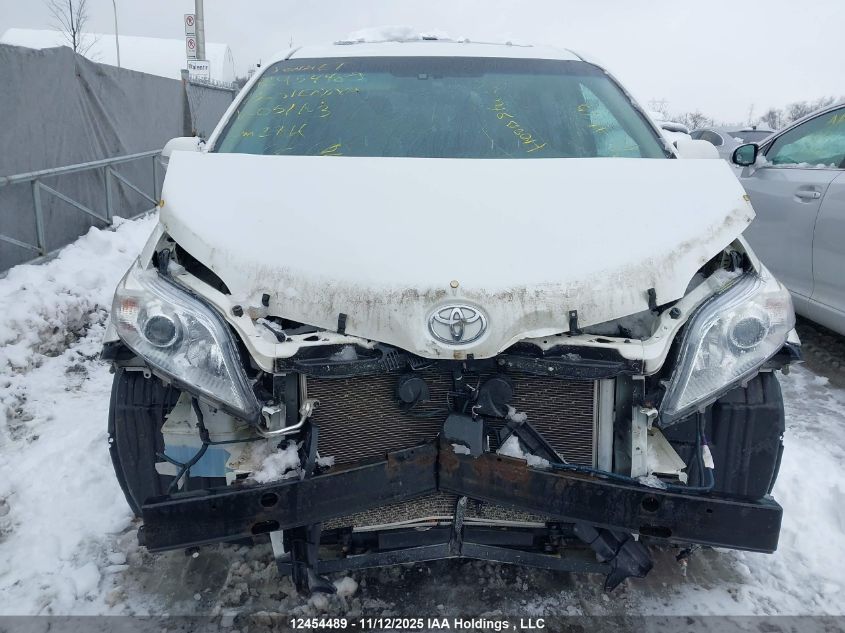 2013 Toyota Sienna Xle 7 Passenger VIN: 5TDDK3DC0DS051163 Lot: 12454489