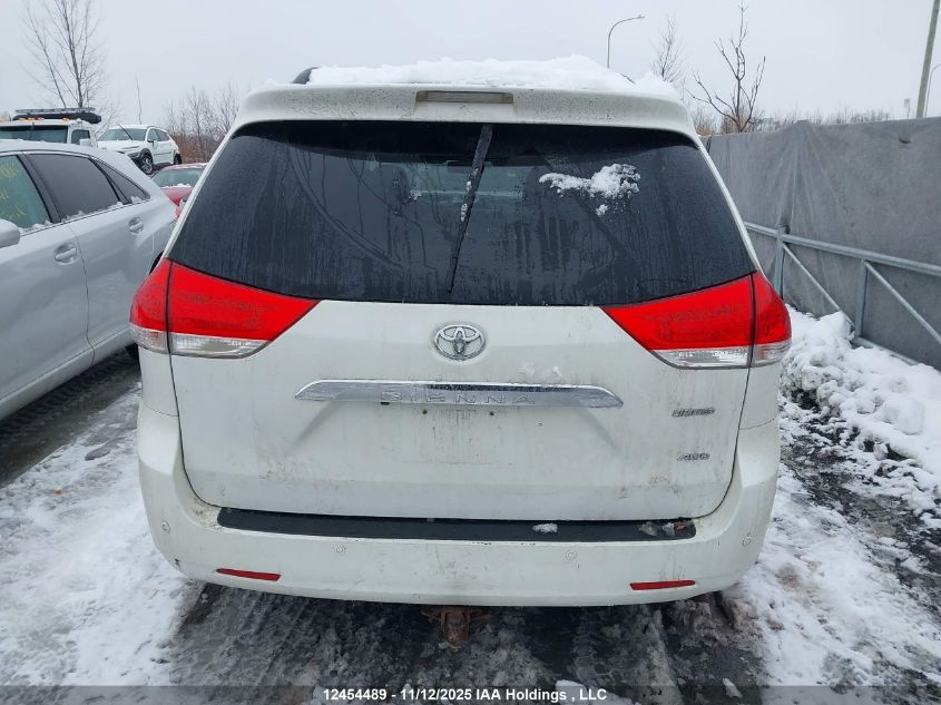 2013 Toyota Sienna Xle 7 Passenger VIN: 5TDDK3DC0DS051163 Lot: 12454489