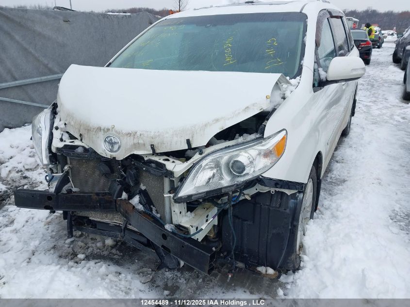2013 Toyota Sienna Xle 7 Passenger VIN: 5TDDK3DC0DS051163 Lot: 12454489